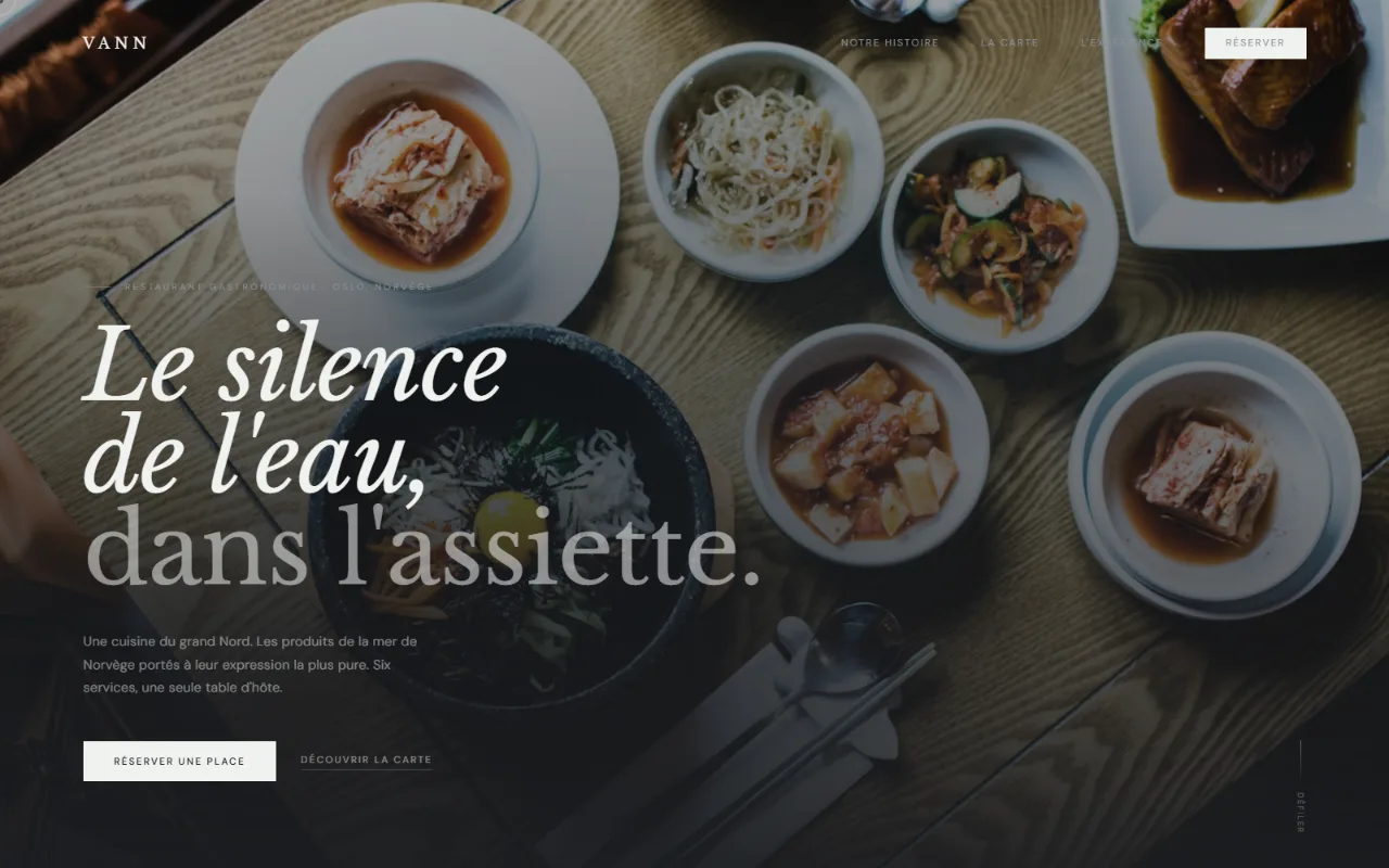 Vann — restaurant nordique