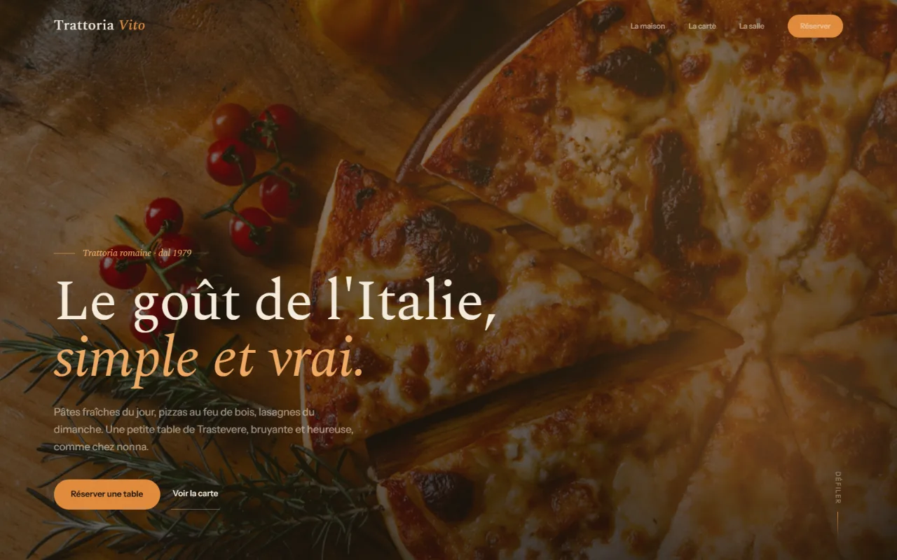 Trattoria Vito — trattoria italienne