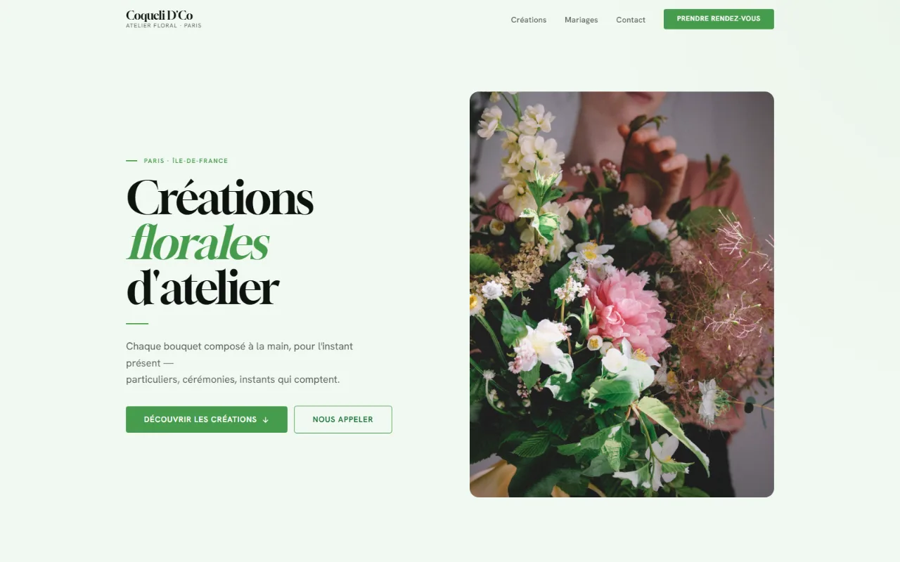 Coqueli D'Co — atelier floral